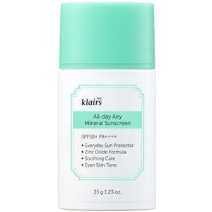 Dear, Klairs - All-day Airy Mineral Sunscreen SPF50+ PA++++ - 35g