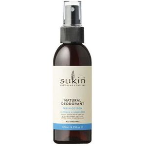 Sukin - Natural Deodorant Fresh Cotton - 125ml