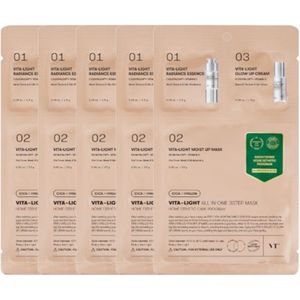VT - Vita-Light All In One 3Step Mask - 1.5g*2 + 25g (5ea) Set