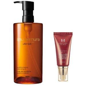 Missha X Shu Uemura M Perfect Cover BB Cream #23 Natural Beige X Shu Uemura - Ultime8 Sublime Beauty Cleansing Oil 450ml