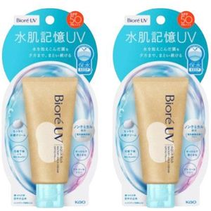 Kao - Biore UV Aqua Rich Watery Hold Cream SPF50 PA+++ - 50g (2ea) Set