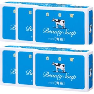 COW soap - Beauty Soap Blue Box - 6 stukken - N