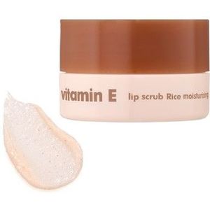 THE FACE SHOP - Vitamin E Lip Scrub - Rice - 14g