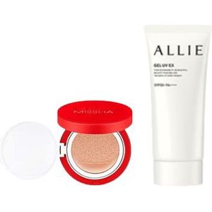 Kanebo - Allie Gel UV EX SPF50+ PA++++ - 90g (New Version of ALLIE - Extra UV Gel SPF50+ PA++++ - 90g) X MISSHA - Velvet...