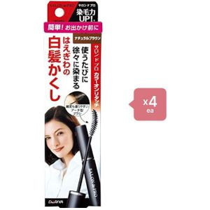 Dariya Salon De Pro - Color On Retouch Gray Hair Comb EX - 15ml - Natural Brown (6ea) Set