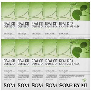 SOME BY MI - Real Cica Calming Care Mask - 10stukken