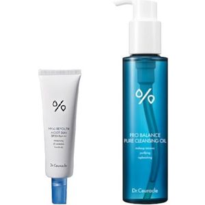 Dr.Ceuracle - Hyal Reyouth Moist Sun SPF50+ PA++++ - 50ml + Pro-Balance Pure Cleansing Oil - 155ml Set