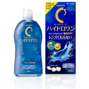 Rohto Mentholatum  - C Cube HYDROONE For Soft Contact Lenses - 500ml