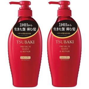 Shiseido - Tsubaki Premium Moist & Repair Shampoo - 450ml (2ea) Set