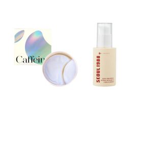 KSECRET - SEOUL 1988 Serum : Retinal Liposome 2% + Black Ginseng - 30ml (1ea) + Instant Relief Eye Gel Patches - CAFFEINE -...
