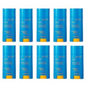 SCINIC Enjoy Super Active Airy Sun Stick SPF50+ PA++++ - 15g (10ea) Set