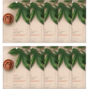 face republic Sleeping Beauty Face Mask - 23ml - Nourishing Snail Essence (10ea) Set
