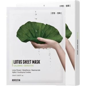 [Deal] ROVECTIN - Lotus Sheet Mask  - 5pcs