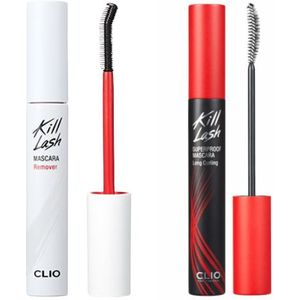 CLIO - Kill Lash Superproof Mascara 01 Long Curling + Remover Set