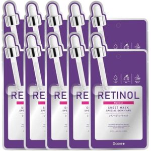 Picomonte - Dcure+ Retinol Face Mask - 1 pc (10ea)
