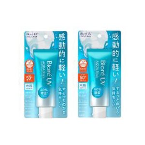 Kao Biore UV Aqua Rich Watery Essence SPF50+ PA++++ - 70g 2pcs Set