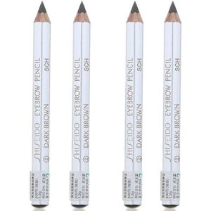 Shiseido - Eyebrow Pencil - 02 Dark Brown (4ea) Set
