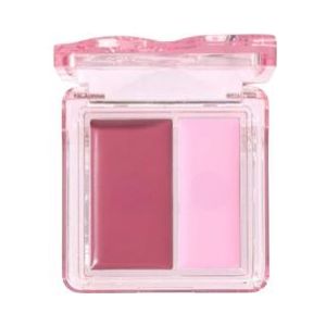 VEECCI - Two Tone Glowy Dewy Blush Cream - 2.8g - B02 Bloom Pink