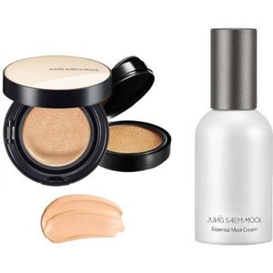 JUNGSAEMMOOL - Essential Skin Nuder Cushion SPF50+ PA+++ (With Refill) - 14g+14g - 19 Pink-Light (1ea) + Essential Mool Cream...