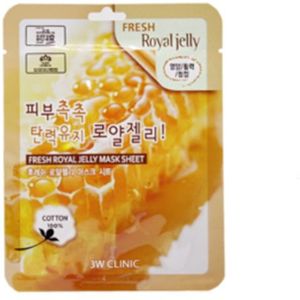 3W Clinic - Fresh Royal Jelly Mask Sheet - 1stuk