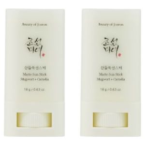 BEAUTY OF JOSEON - Matte Sun Stick : Mugwort + Camelia SPF50 PA++++ - 18g (2ea) Set