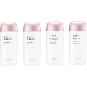 Missha All-Around Safe Block Soft Finish Sun Milk (4elk) Set