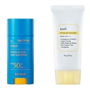 SCINIC X Dear, Klairs - Best Sunscreen Set