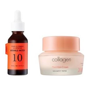 It's SKIN - Power 10 Formula Q10 Effector - 30ml (1ea) X Collagen Nutrition Cream - 50ml (1ea)