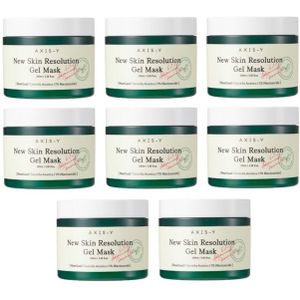 AXIS-Y - New Skin Resolution Gel Mask - 100ml (8ea) Set