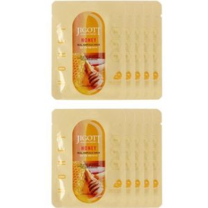 Jigott - Real Ampoule Mask Honey - 10pcs Set