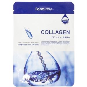 Farm Stay - Visible Difference Mask Sheet - Collagen - 1stuk