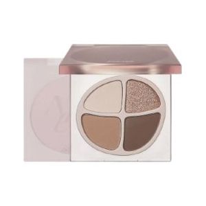 Joocyee - Four-color Eyeshadow Palette - 4.3g - F10 Apricot Nude