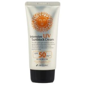 3W Clinic - Intensive Aloe Sunblock Cream SPF50+ PA+++ - 70ml