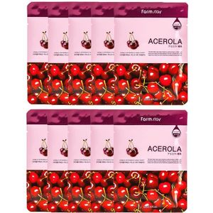 Farm Stay - Visible Difference Mask Sheet - Acerola - 10stuk