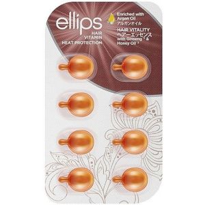ELLIPS - Hair Vitamin Heat Protection - 8stukken - Hair Vitality (Orange)