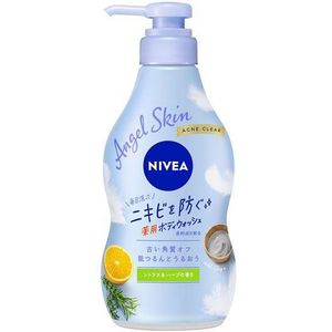 NIVEA Japan - Skin Body Wash Acne Clear Pump Citrus & Herb Scent - 470ml