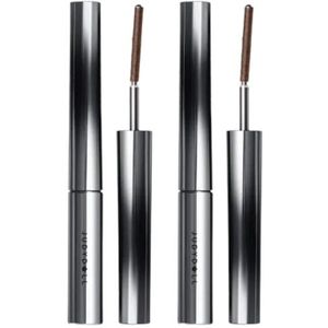 Judydoll - 3D Curling Eyelash Iron Mascara Curly - 2g - 02 Brown (2ea) Set