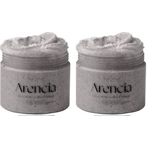 Arencia - Fresh Cloud Body Scrub - 260g - Black Tea & Yuzu (2ea) Set