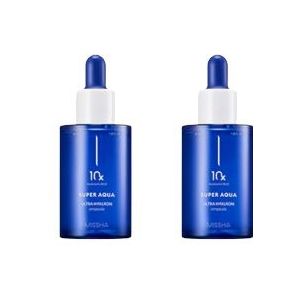 MISSHA - Super Aqua Ultra Hyalron Ampoule - 47ml (2ea) Set