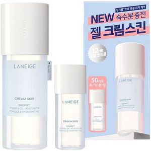 LANEIGE - Cream Skin Zincpep™ Toner & Gel Moisturizer Set - 170ml + 50ml