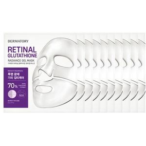 Dermatory - Retinal Glutathione Radiance Gel Mask (10ea) Set