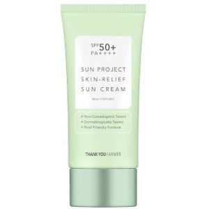 THANK YOU FARMER - Sun Project Skin Relief Sun Cream SPF50+ PA++++ - 50ml