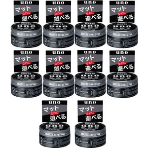 Shiseido - Uno Hair Wax - Matte Effector - 80g 10pcs Set