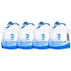 ITO Facial Cleansing Tissue - 1pack(80pcs) (4ea)Set