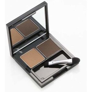 SKINFOOD - Gâteau en poudre pour sourcils Choco - 2.6g(1.3g x 2) - No.2 Grey Brown