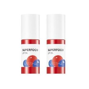 MISSHA Superfood Lip Oil - No.Berry (2ea) Set