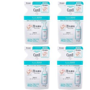 Kao - Curel Intensive Moisture Care Foaming Wash - Refill 130ml 4pcs Set