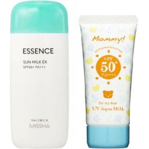 Missha Essence Milk X Isehan Hero Sunscreen Set A