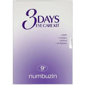 numbuzin - No.9 NAD+ Retinol Eye Cream + Collagen Eye Patch 3 Days Eye Care Kit - 1 set (2 items)
