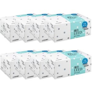 LION - Leed - Beauty Puff Cotton Pad - 180pcs (8ea) Set